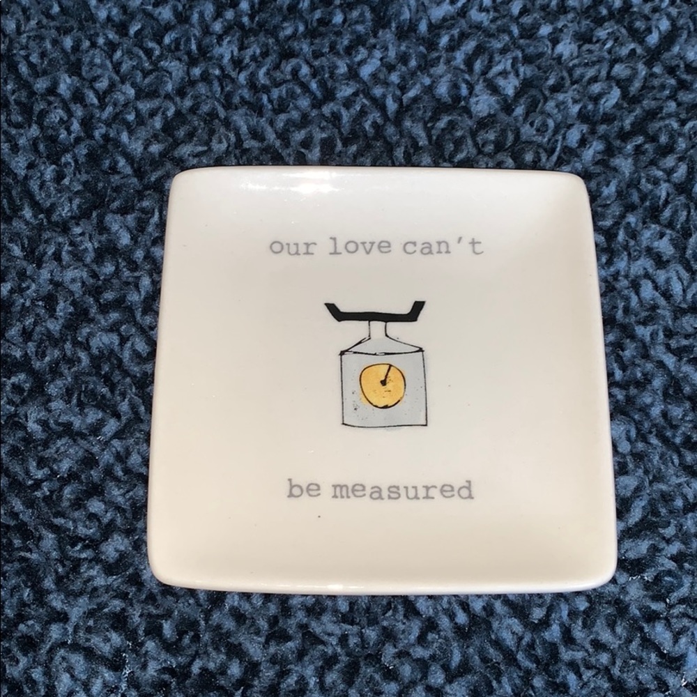 Creative co-op mini square plate